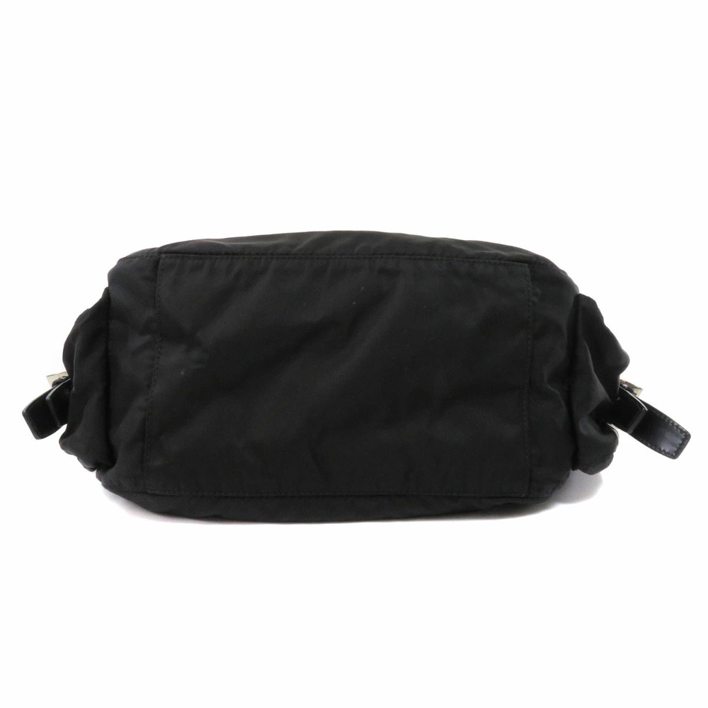 Prada logo plate Black Shoulder Crossbody bag - Picture 4 of 11